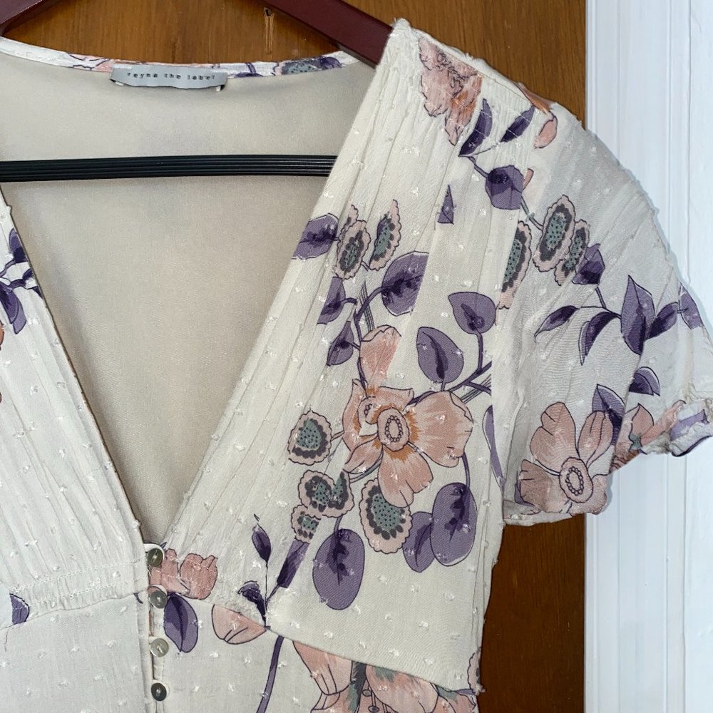 High Low Floral Dress Size Small